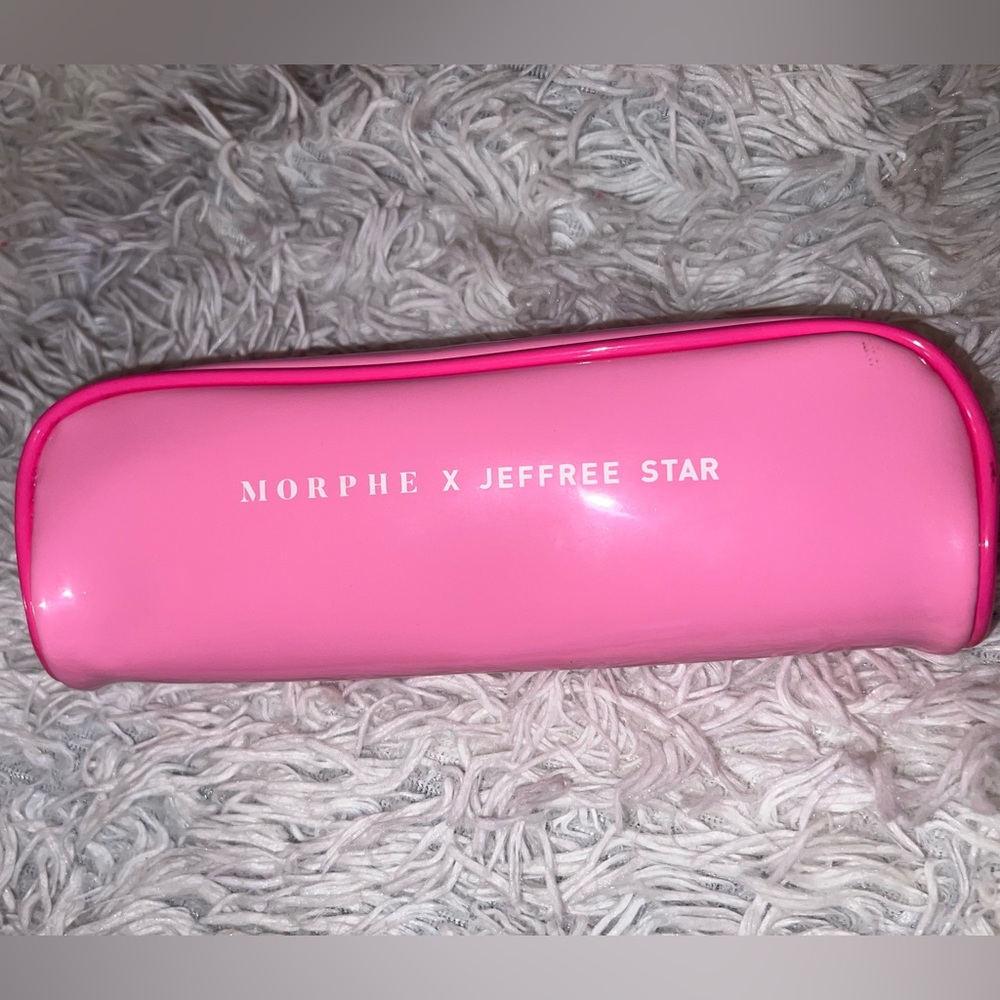 Morphe x Jeffrey star cosmetics makeup pouch 👛